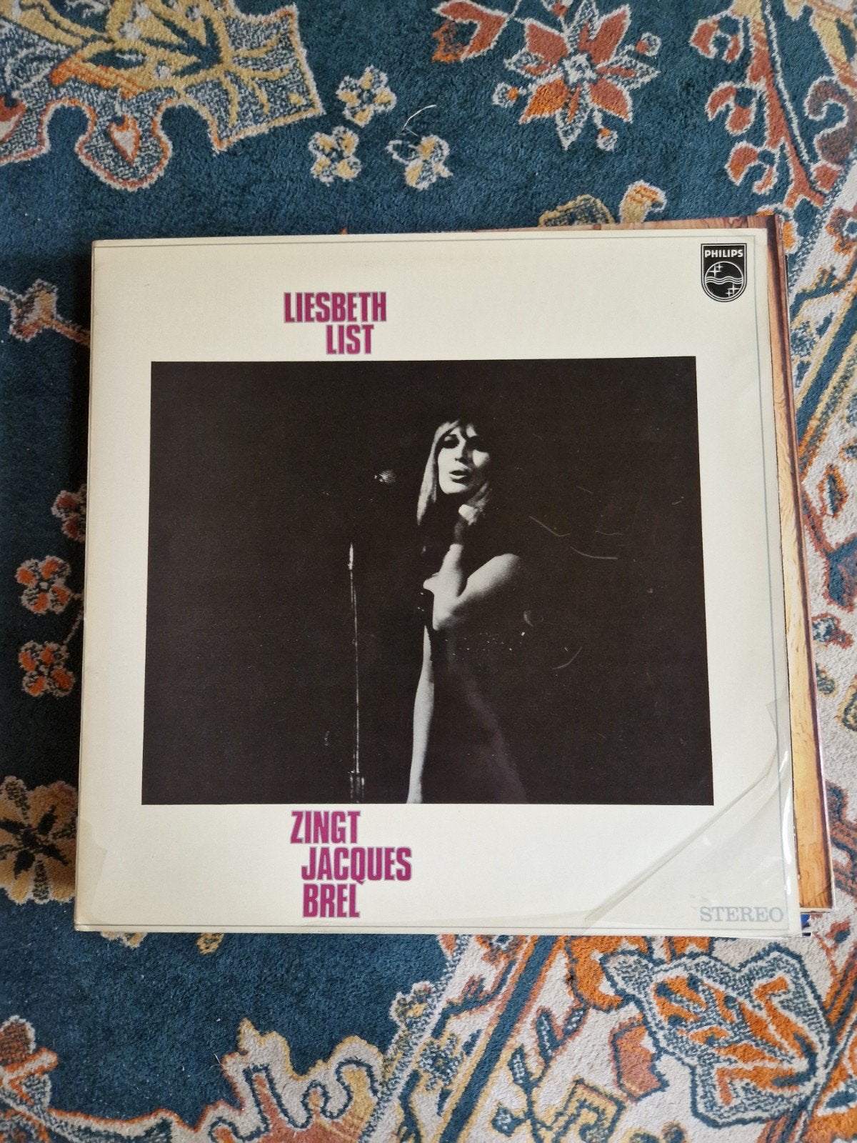 Liesbeth List zingt Jacques Brel LP (Philips Stereo), LP, Gebruikt, Overige genres, Ophalen of Verzenden