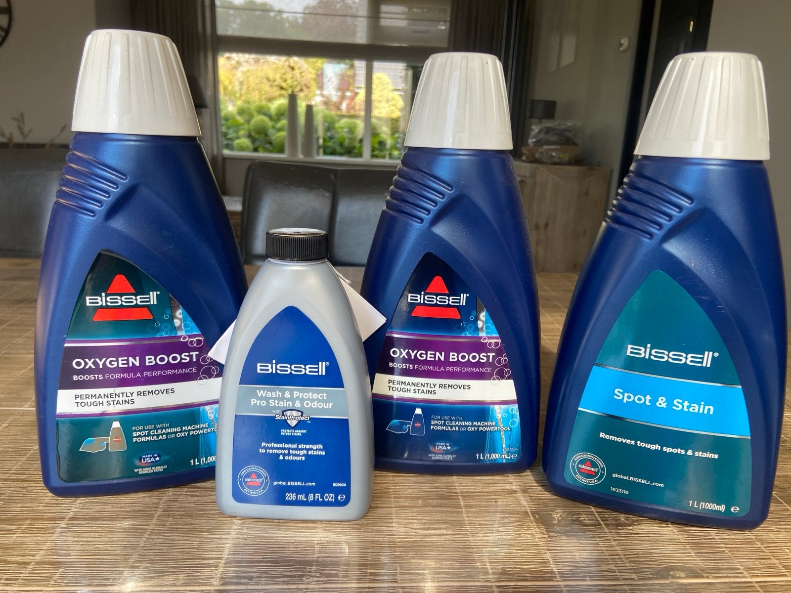 Bissell Reinigingsmiddelen - Oxygen Boost, Spot & Stain, Was, Ophalen of Verzenden, Zo goed als nieuw
