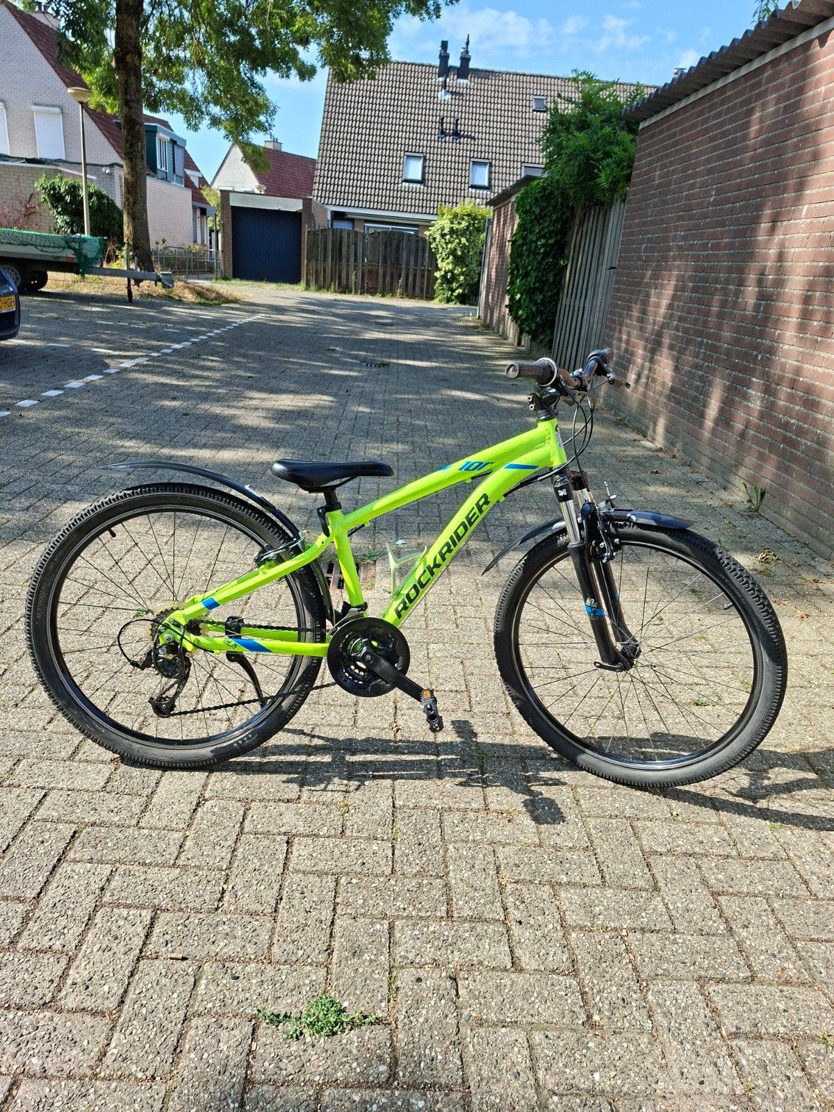 ROCKRIDER 26 INCH 21 VERSNELLINGEN, 24 inch of meer, Gebruikt, Velgrem, Aluminium