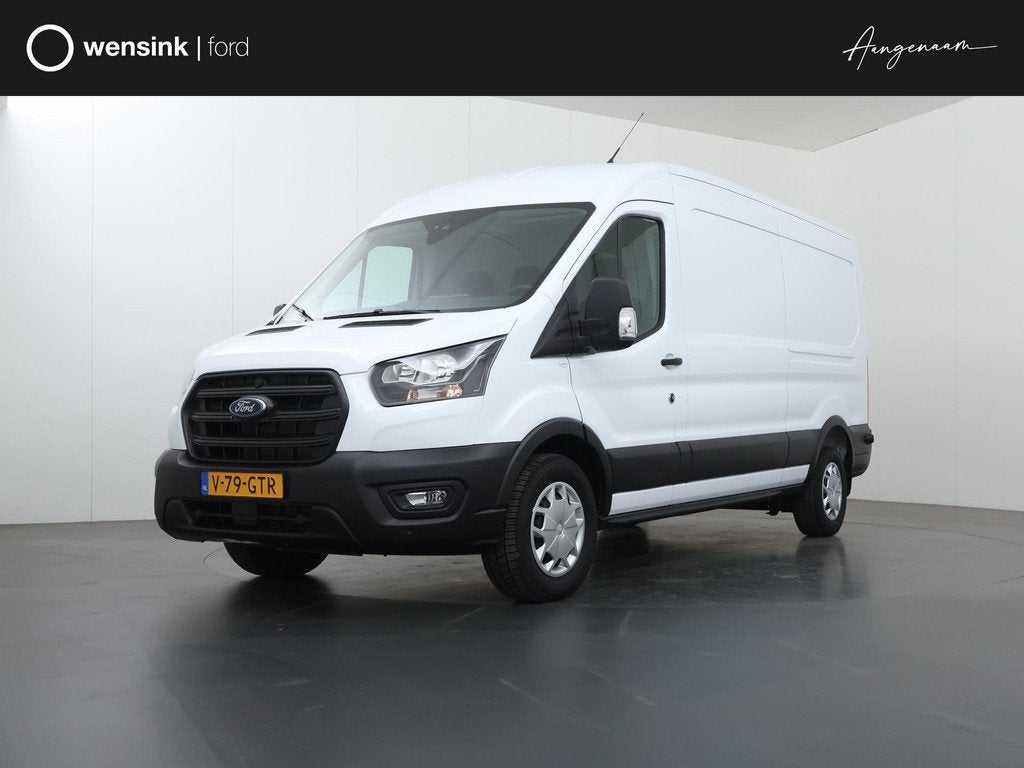 Ford Transit 350 | 2.0 TDCI | L3 H2 | Trend | TREKHAAK 2500, Auto's, Bestelauto's, Bedrijf, Te koop, ABS, Airbags, Airconditioning
