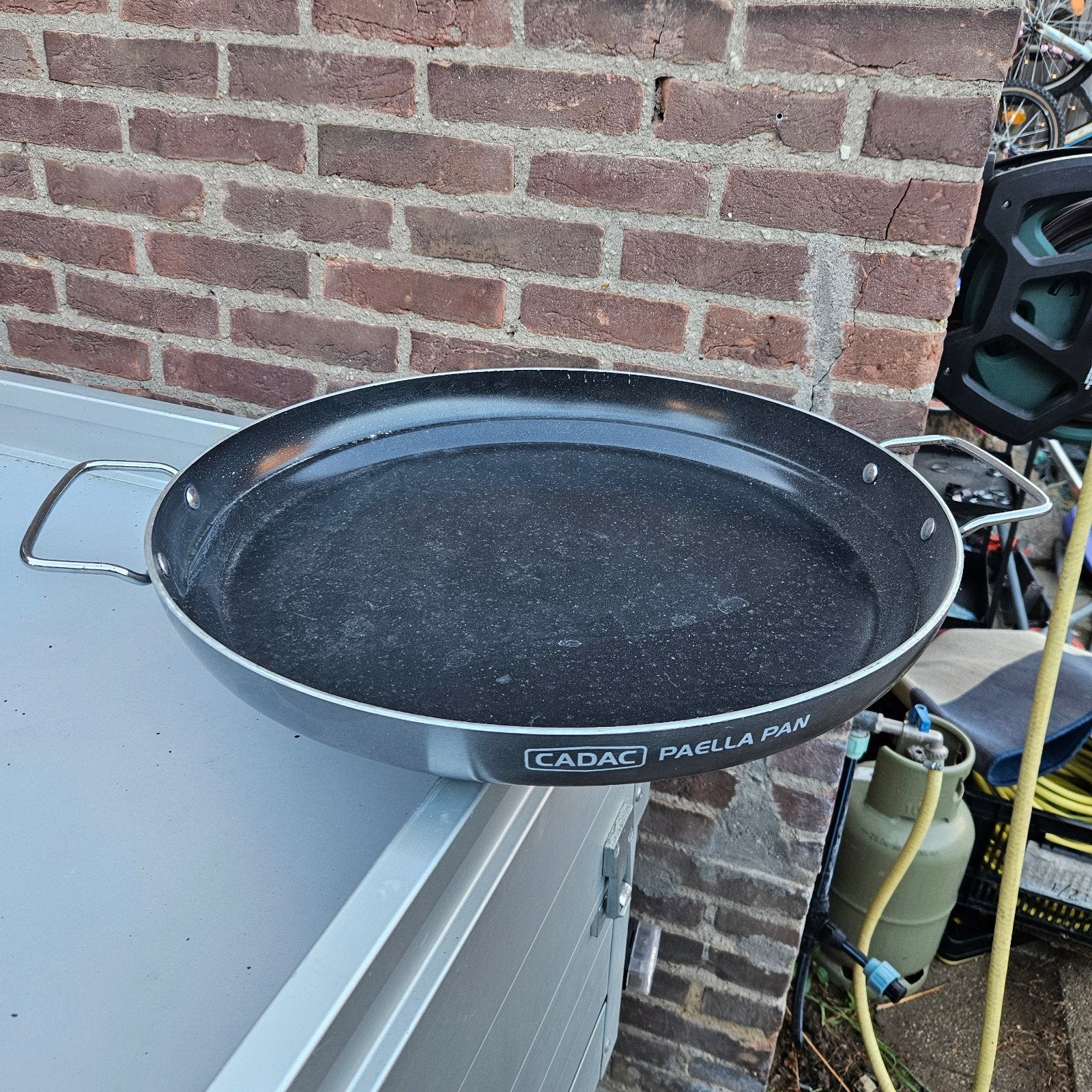 Skottelbraai Paella Pan, Overige materialen, Overige typen, Met handvatten, Ophalen of Verzenden
