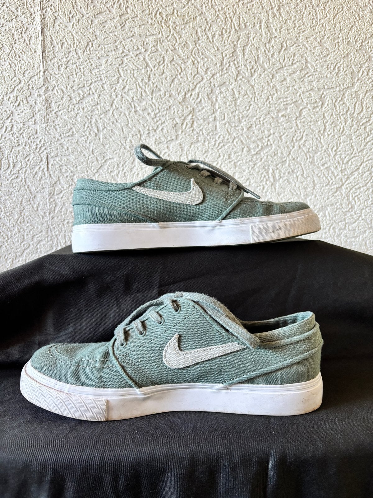 Nike SB Zoom Air Stefan Janoski sneakers maat 38.5, Ophalen, Gedragen, Groen, Sneakers of Gympen