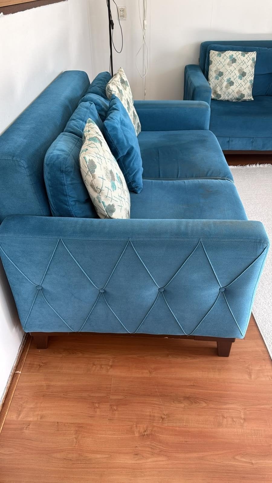 Enzo Home 3+2 Zitsbanken - Comfortabele Bankenset, Modern, Comfortabel, Gebruikt, 75 tot 100 cm, Ophalen of Verzenden