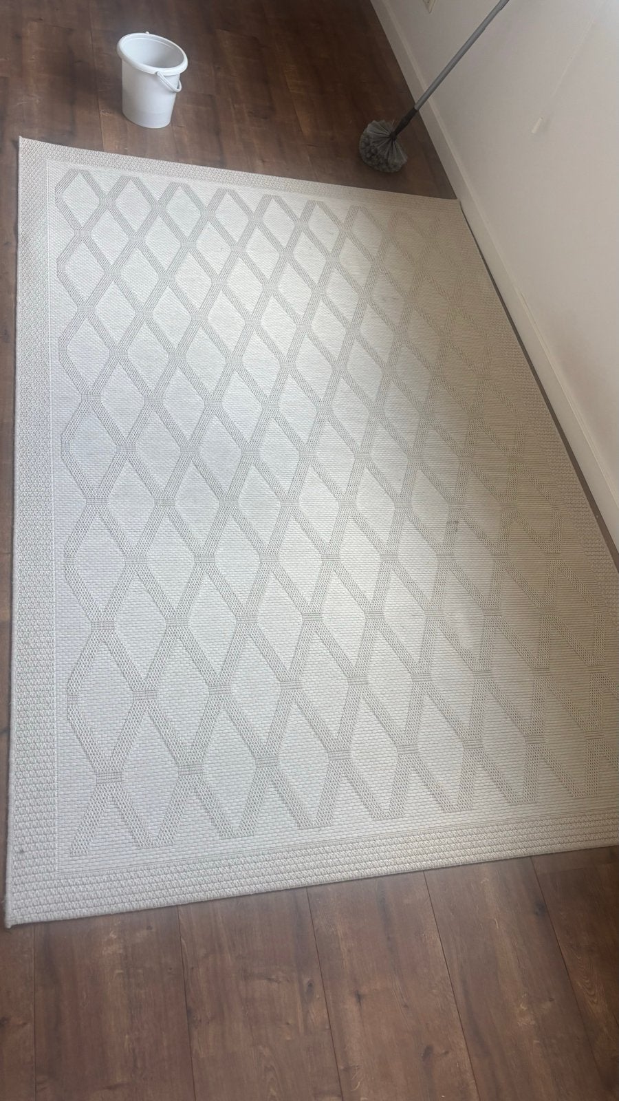 ERSEY HOME Sisal Look Tapijt - Binnen & Buiten - 155x230 cm, Ophalen, Beige, 150 tot 200 cm, Rechthoekig