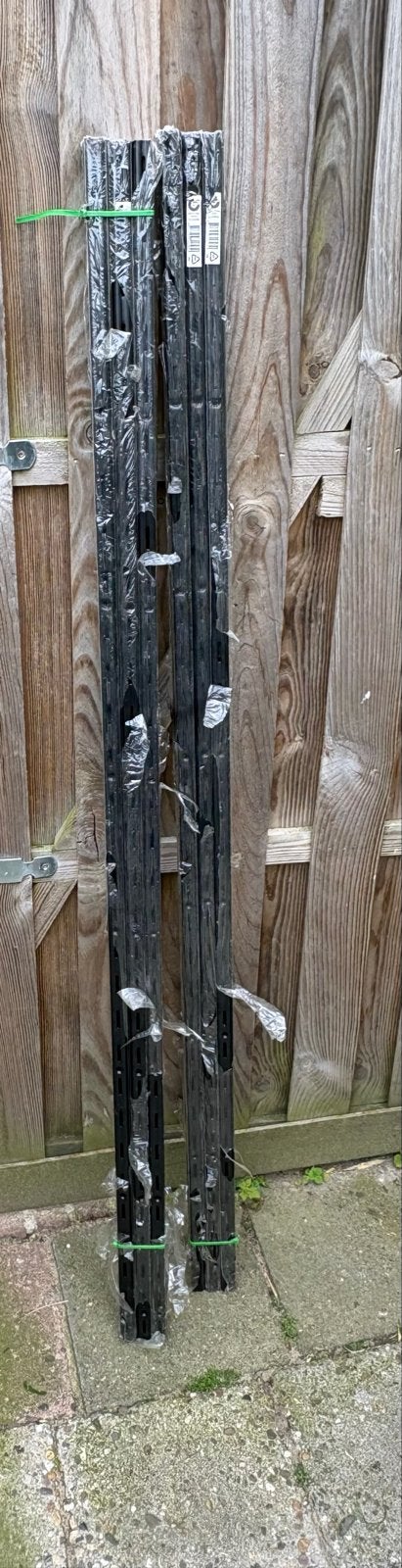 22x Zwarte wandprofielen 150cm, nieuw in verpakking, Ophalen, Nieuw