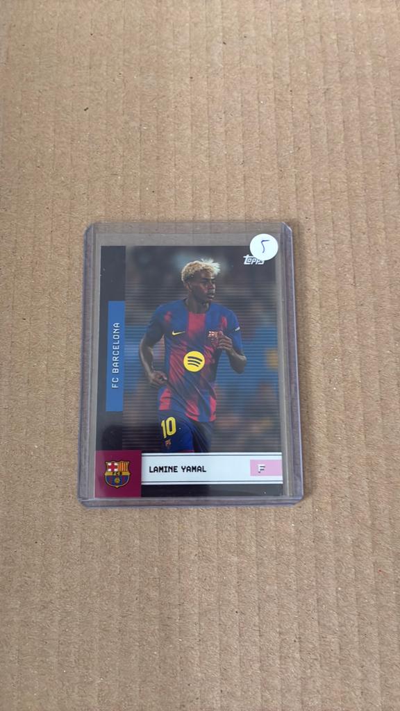 Topps fan ser lamine yamal, Ophalen of Verzenden, Zo goed als nieuw, Plaatje