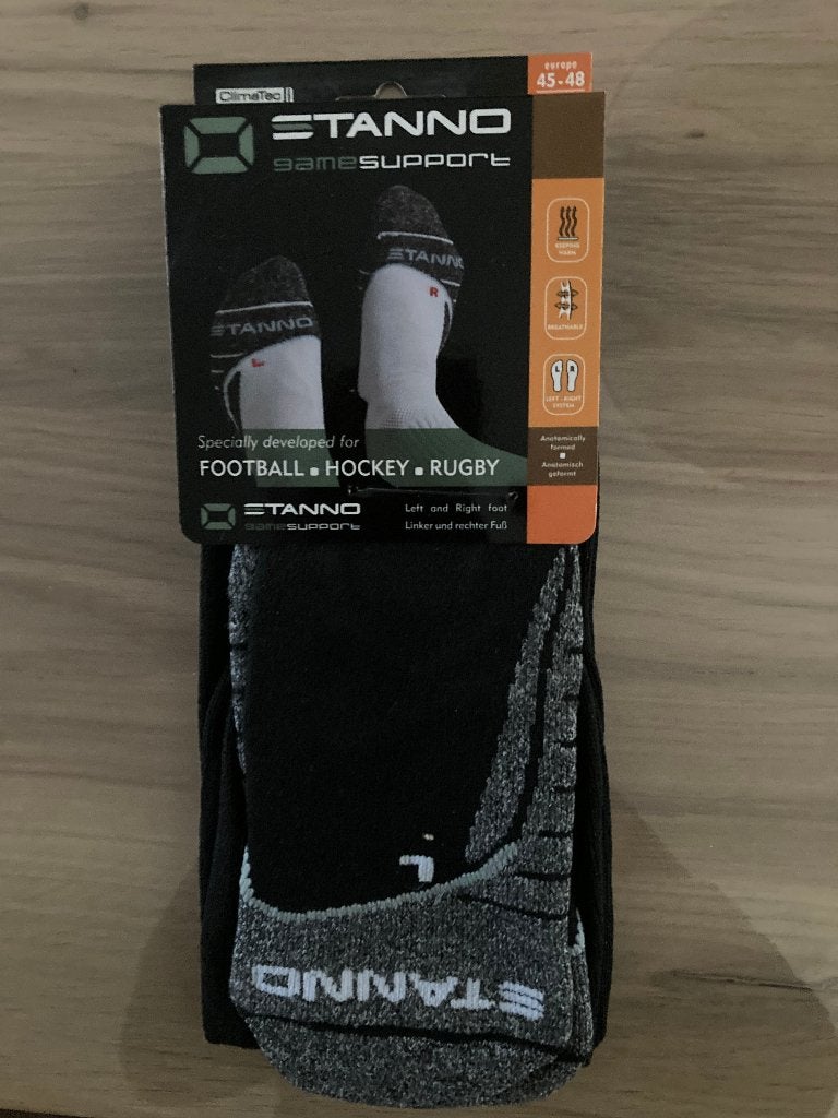 Sportsokken Stanno, Kleding | Heren, Sokken en Kousen, Ophalen, Zwart, Stanno, Nieuw