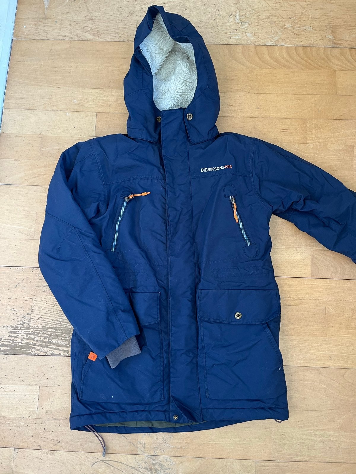 Didriksons Winterjas - Maat 160 waterdicht en warm, Kinderen en Baby's, Kinderkleding | Maat 164, Ophalen of Verzenden, Gebruikt
