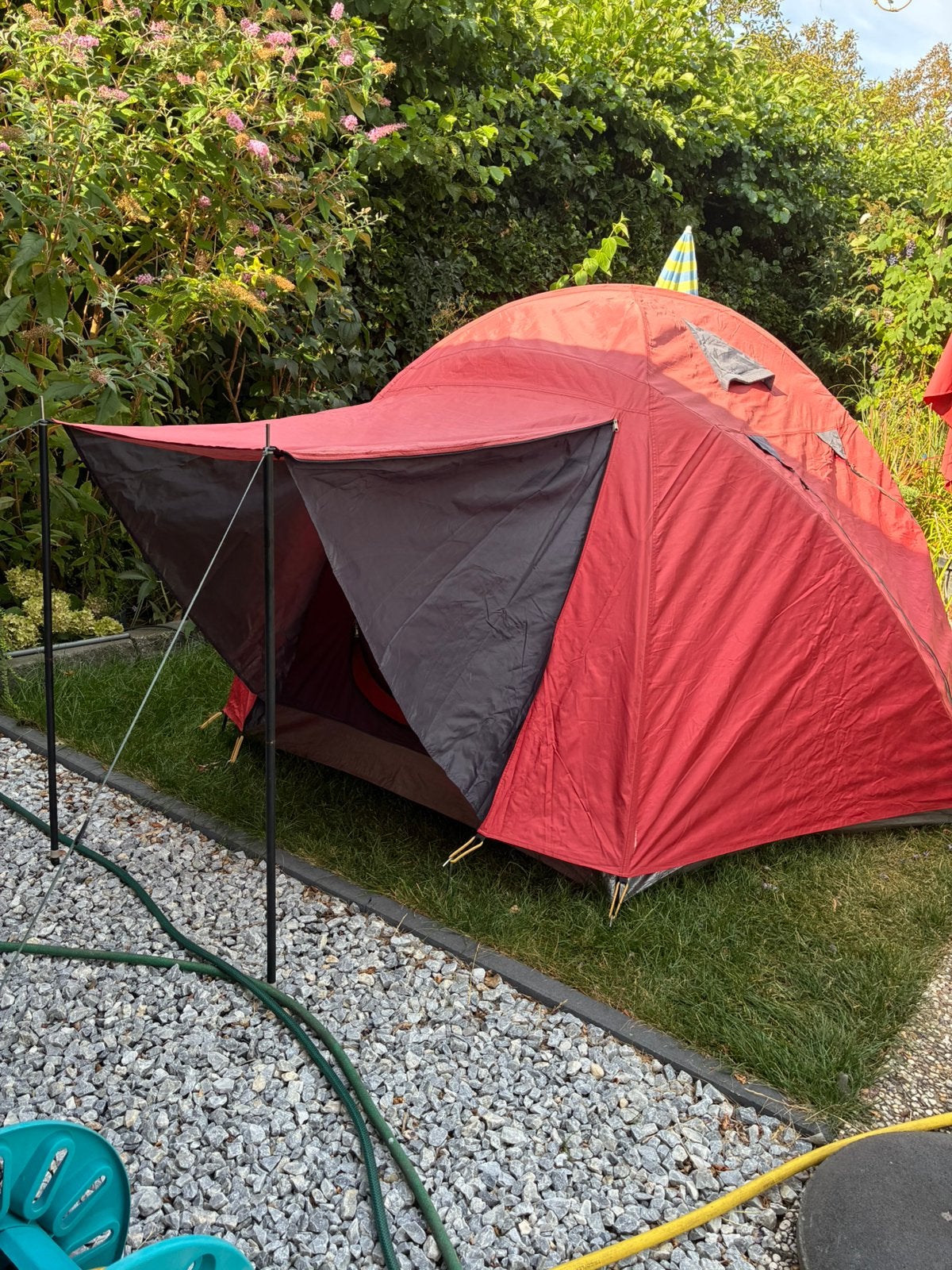 Iglotent met extra frame - 3-persoons, Caravans en Kamperen, Ophalen of Verzenden, Gebruikt, Tot en met 3