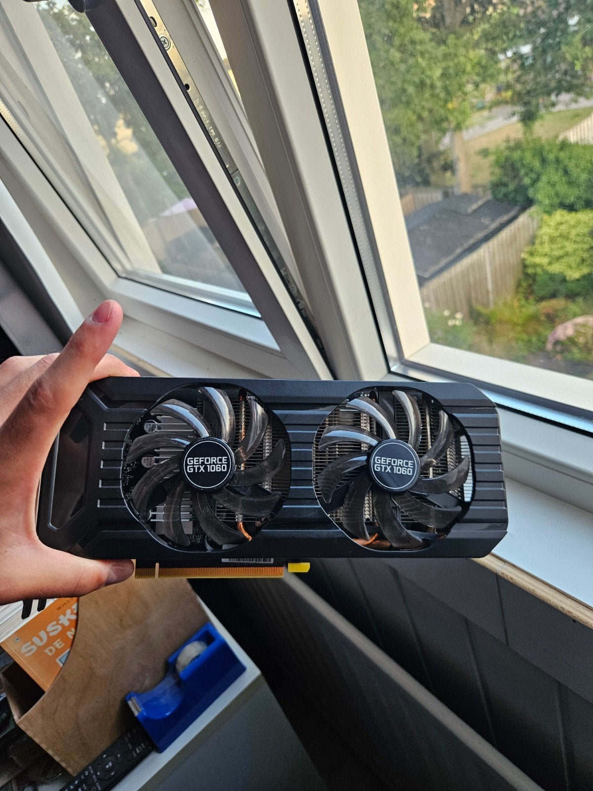 Nvidia Geforce GTX 1060 6GB, Computers en Software, Videokaarten, Ophalen of Verzenden, Gebruikt