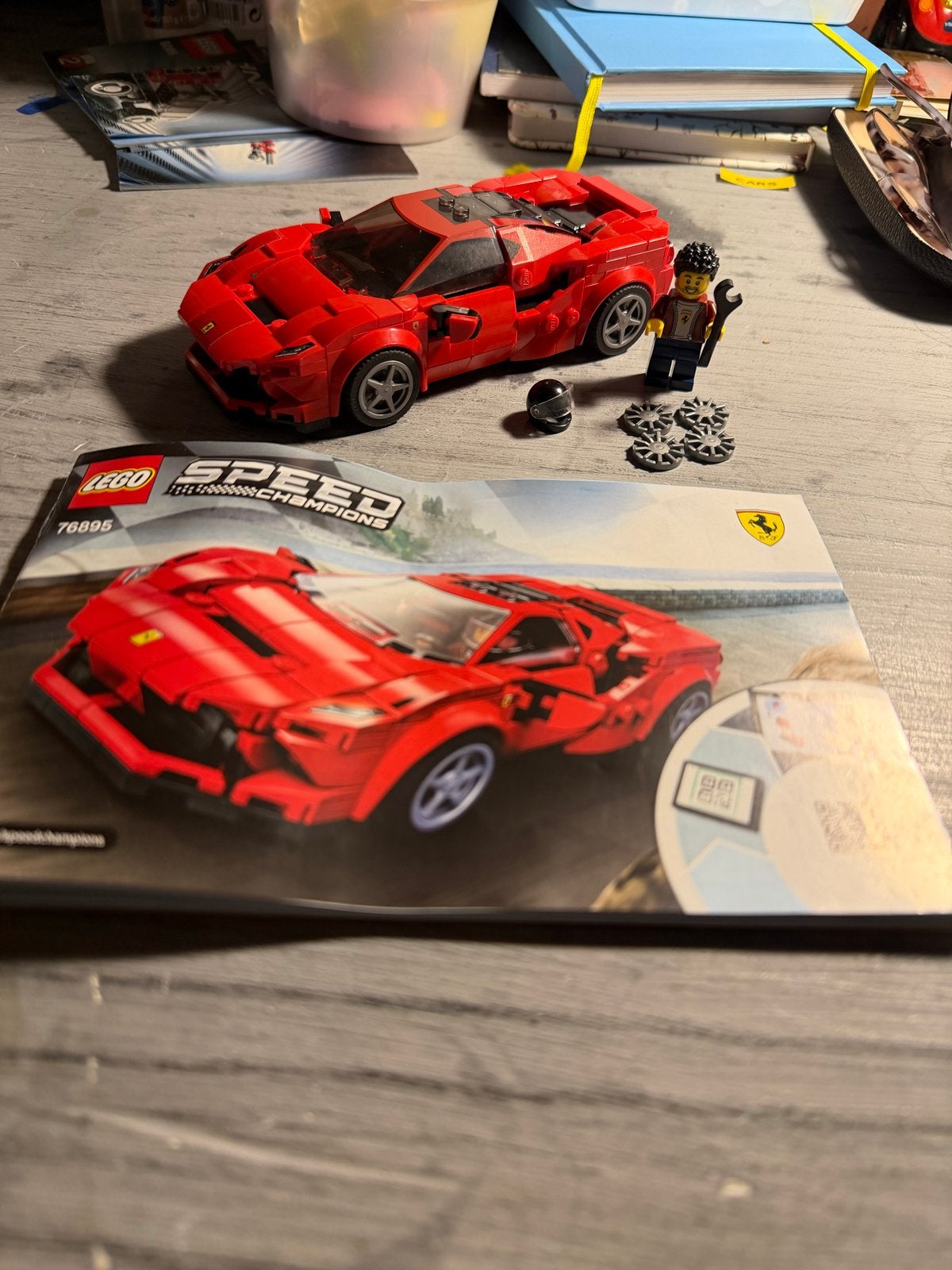 Lego Speed Champions Ferrari F8 Tributo 76895, Ophalen of Verzenden, Zo goed als nieuw, Overige merken