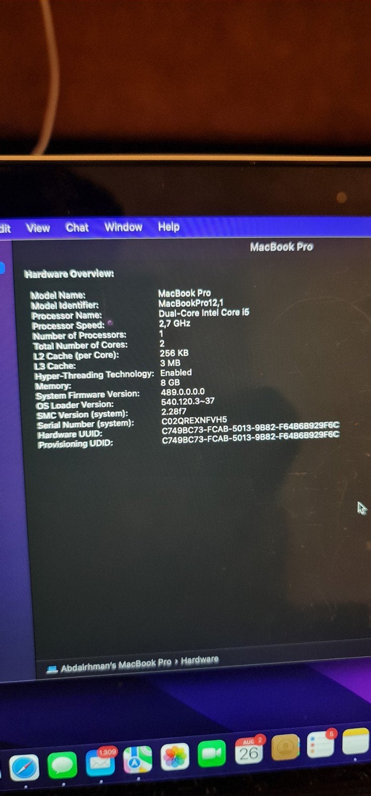 MacBook Pro 13-inch Retina – Early 2015 te koop, Computers en Software, MacBook Pro, 256 GB, 2 tot 3 Ghz, Qwerty