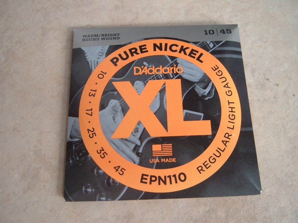 D'Addario EPN110 pure nickel set snaren
