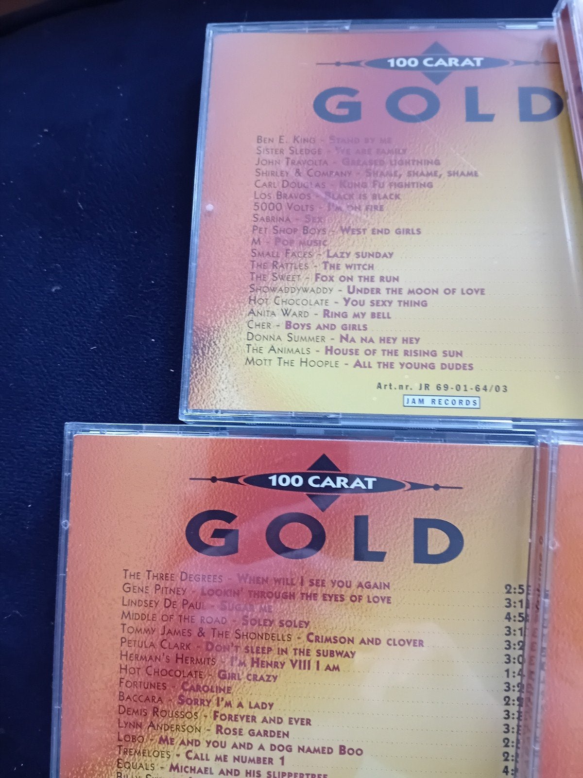 5 CD'S  100 Carat Gold., Ophalen of Verzenden, Zo goed als nieuw, Pop