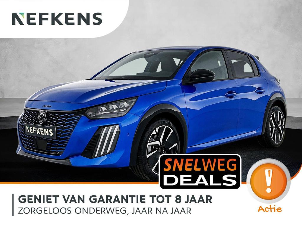 Peugeot 208 1.2 Hybrid 110 e-DCS6 GT | DEMO | Navigatie | Cl, Auto's, Automaat, Gebruikt, 1199 cc, Bedrijf
