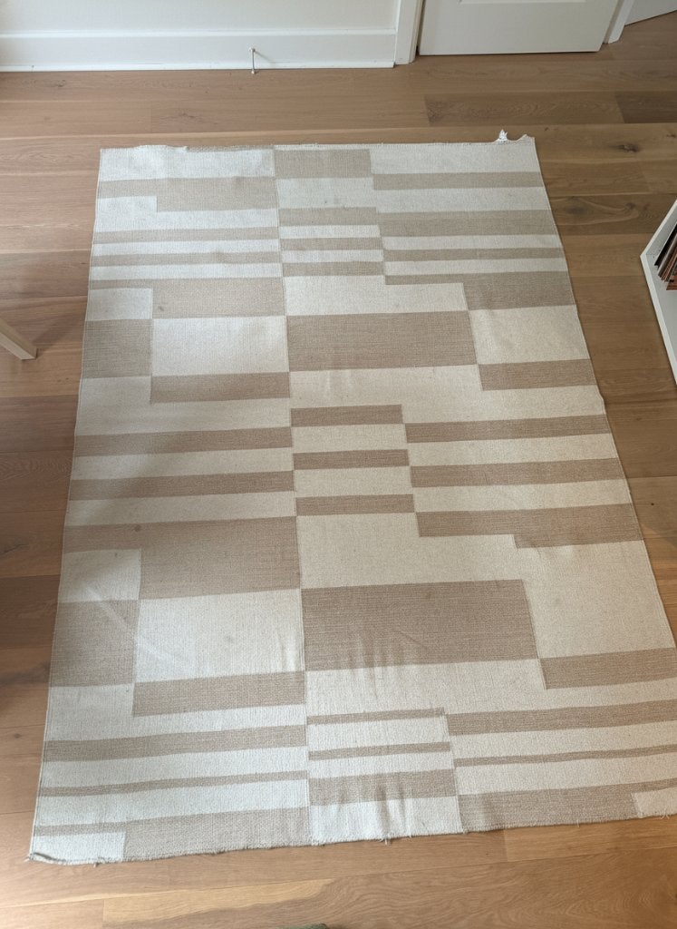 Zara Home patterned rug, Ophalen, Bruin, 200 cm of meer, 50 tot 100 cm