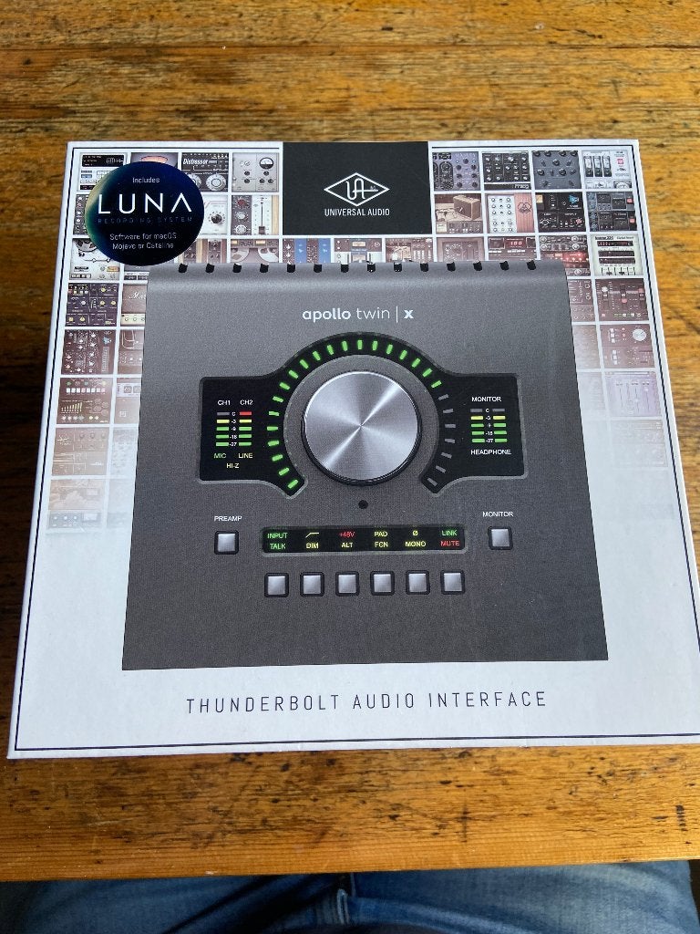 Universal Audio Apollo Twin X Quad Heritage Edition, Ophalen, Zo goed als nieuw, Audio