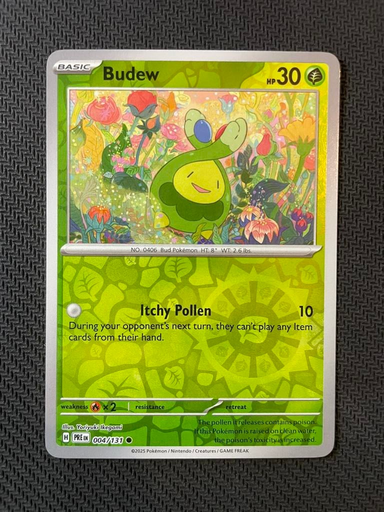 Budew 004/191 Reverse Holo Prismatic Evolutions Packfresh, Ophalen of Verzenden, Zo goed als nieuw