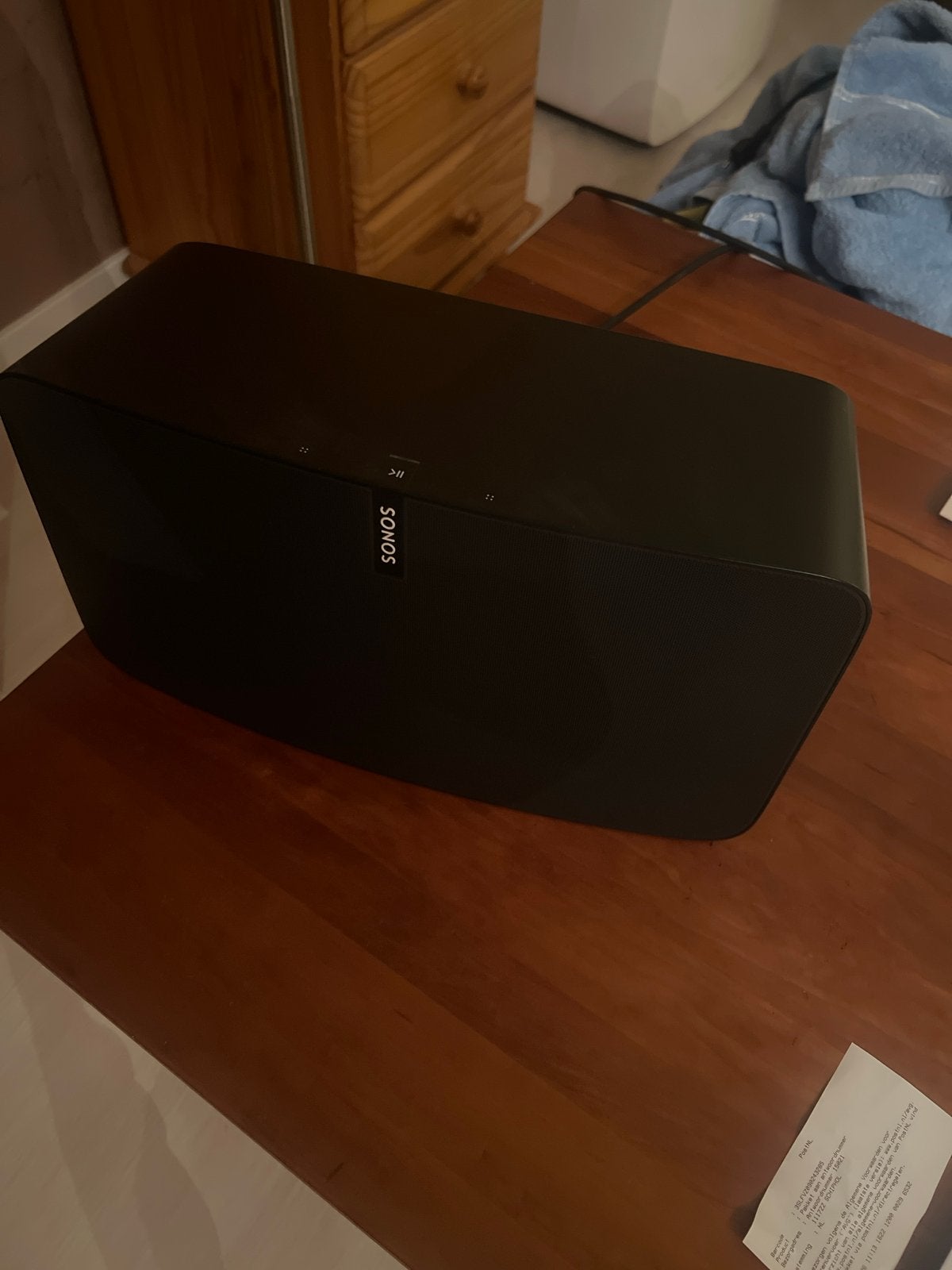 Sonos Play 5 Gen 2 - Zwart ( Werkt prima ), Ophalen, Slimme speaker, WiFi, Zo goed als nieuw