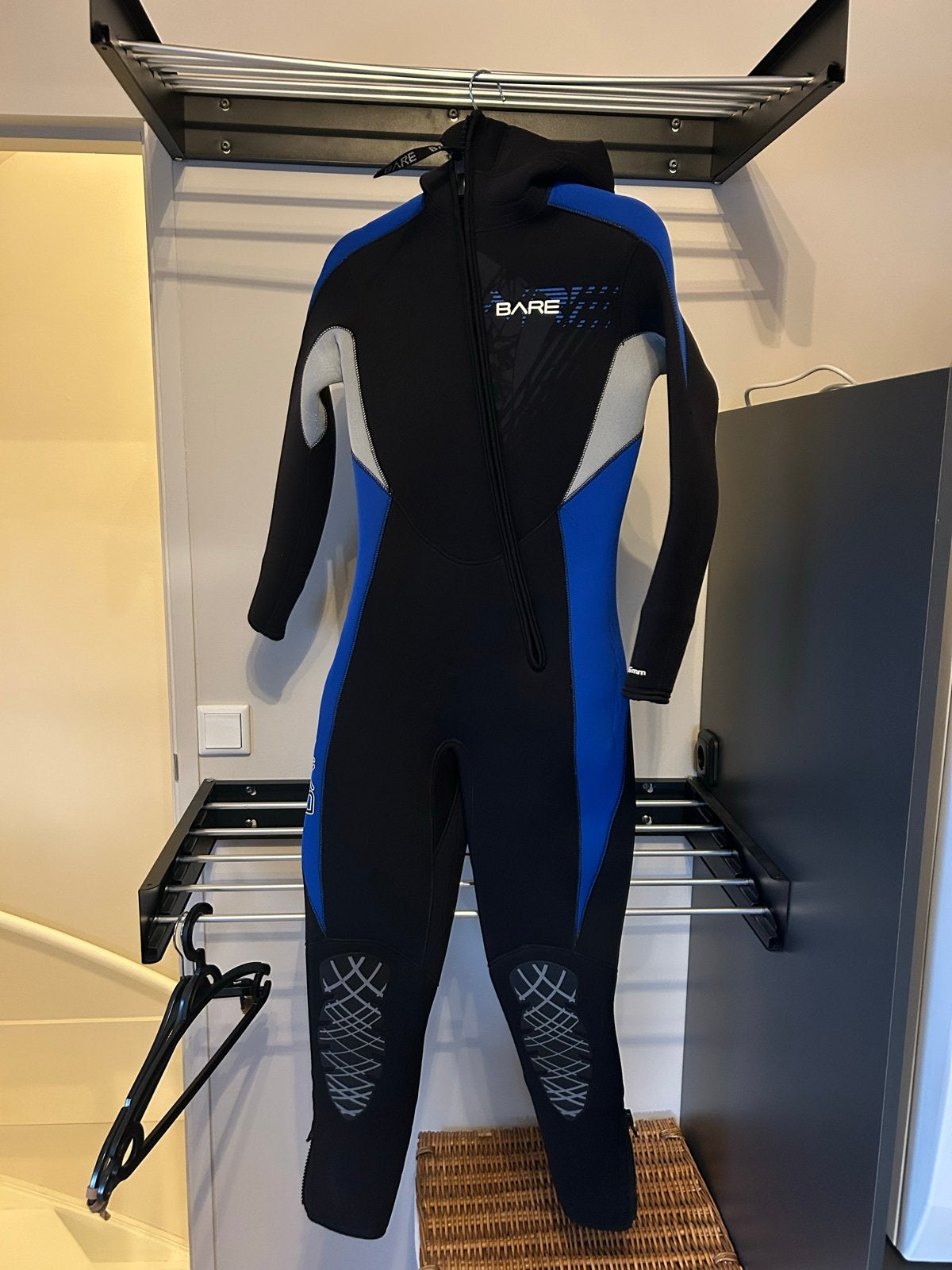 Bare Manta 7 mm duikpak met kap, maat 16 jaar, Watersport en Boten, Ophalen, Zo goed als nieuw, Duikpak