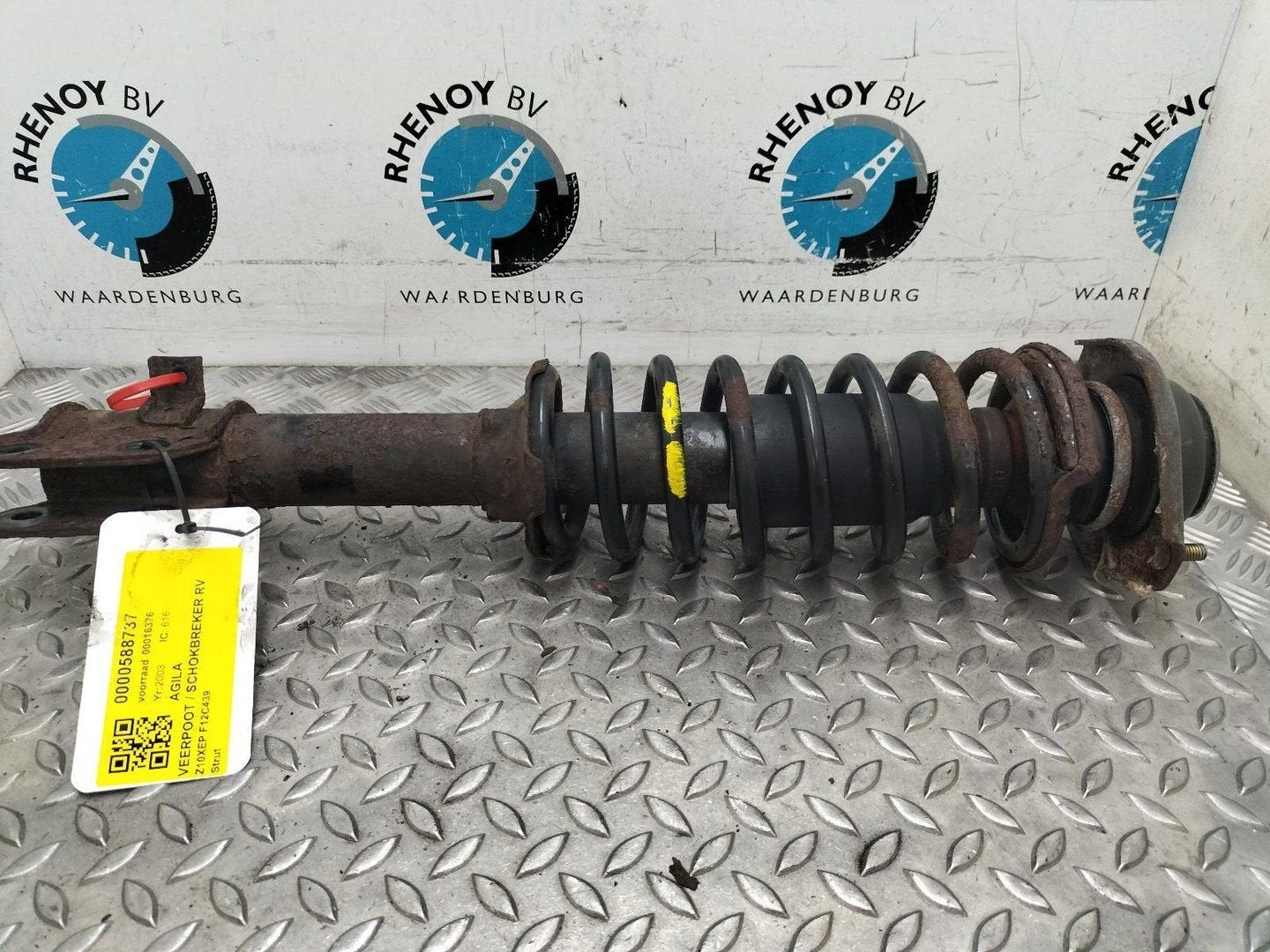 OPEL AGILA 1.0-12V Essentia  VEERPOOT / SCHOKBREKER RV 2003, Ophalen of Verzenden, Gebruikt, ARN erkend