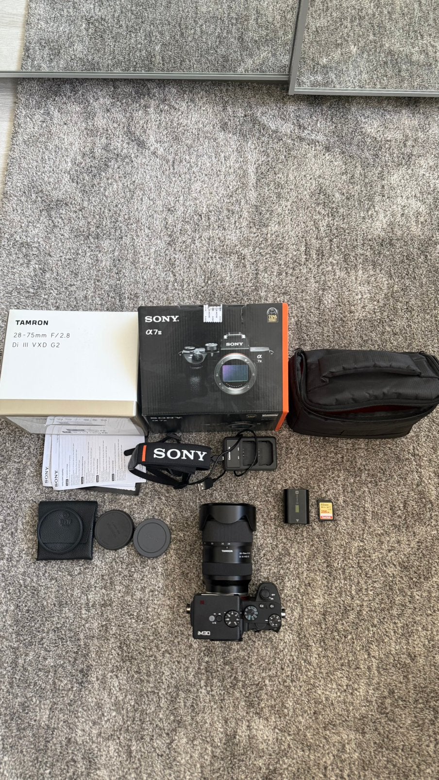 Sony A7 III + Tamron 28-75mm F2.8 G2 | 1649 clicks |, Ophalen of Verzenden, Zo goed als nieuw, Sony, Geen optische zoom