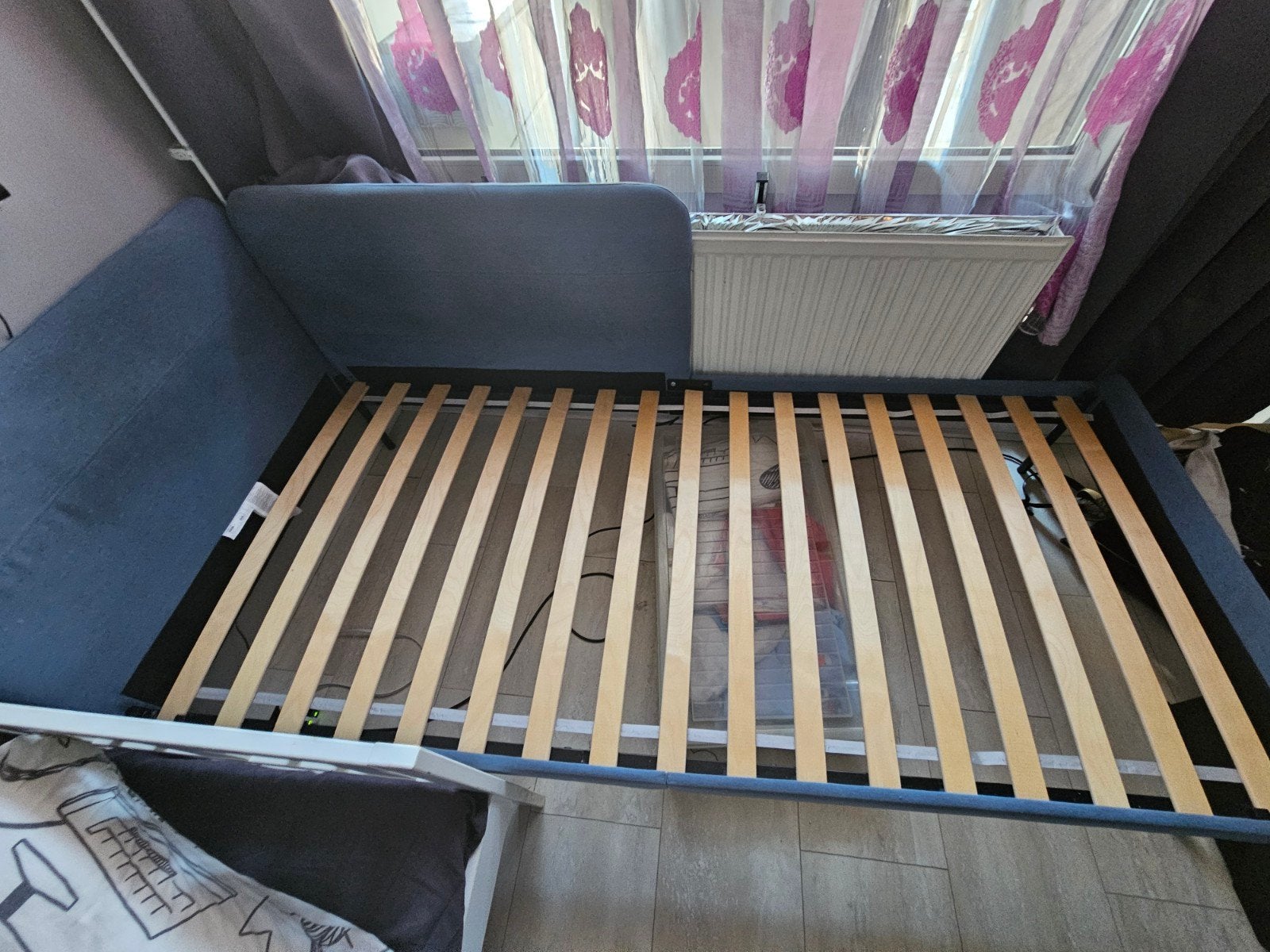 Mooie bed, Ophalen, Zo goed als nieuw, Eenpersoons, 90 cm