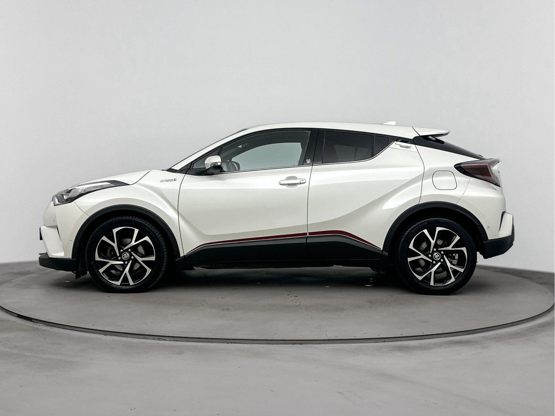 Toyota C-HR 1.8 Hybrid Style | dodehoek detectie | Stoel+stu, Auto's, Stof, 4 cilinders, 26 km/l, Hybride Elektrisch/Benzine