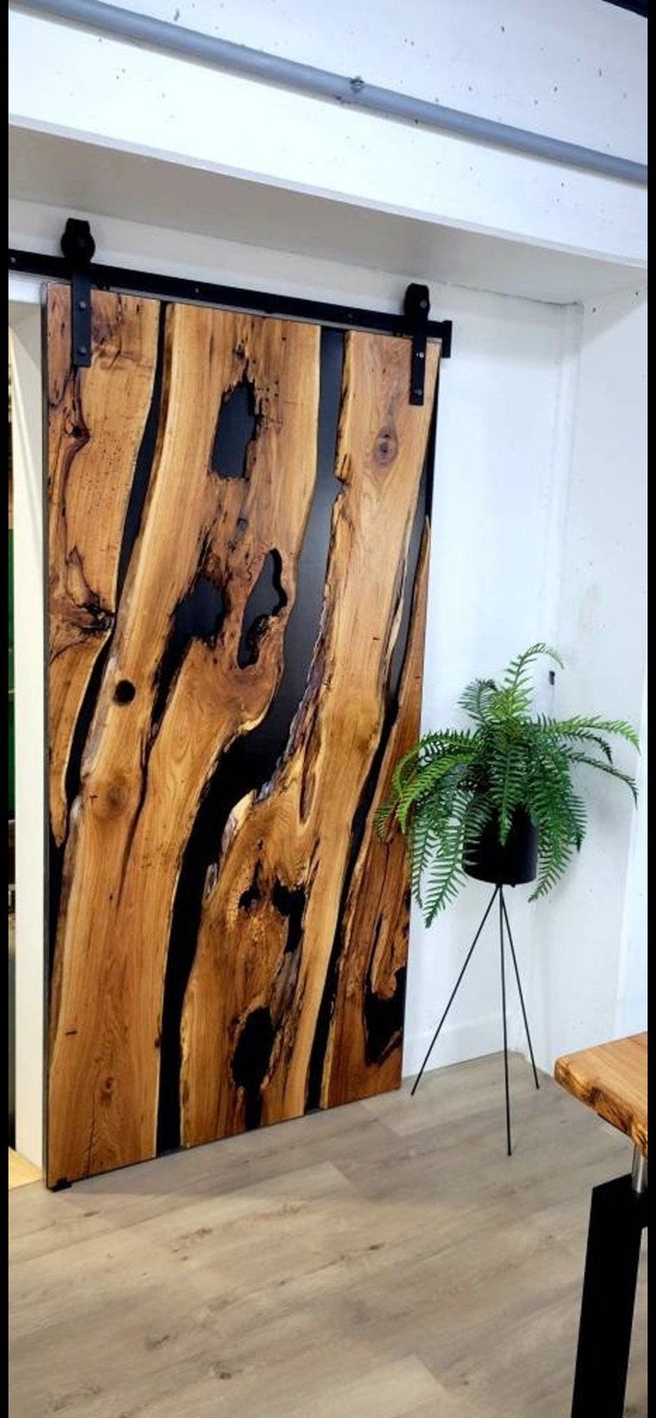 Mooie stoere boomstamplanken om zelf epoxy deur te maken, Doe-het-zelf en Verbouw, Deuren en Horren, Ophalen, 120 cm of meer, Nieuw