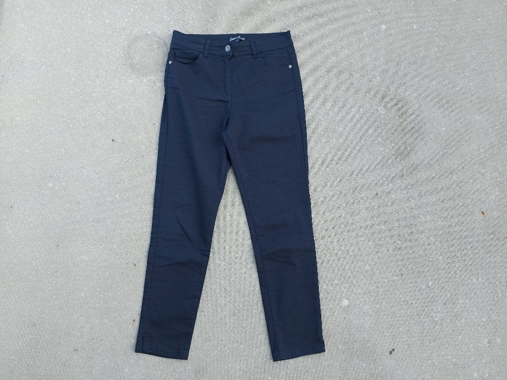 Gafair broek 36 d.blauw, Kleding | Dames, Zo goed als nieuw, Driekwart, Maat 36 (S), Gafair