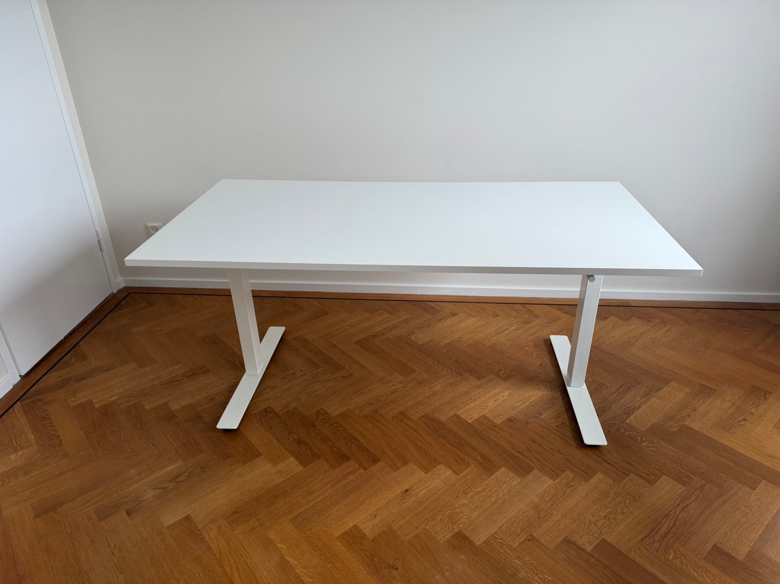 IKEA Skarsta Zit/Sta Bureau - 160x80cm, Ophalen, Zit-sta bureau, Zo goed als nieuw, IKEA