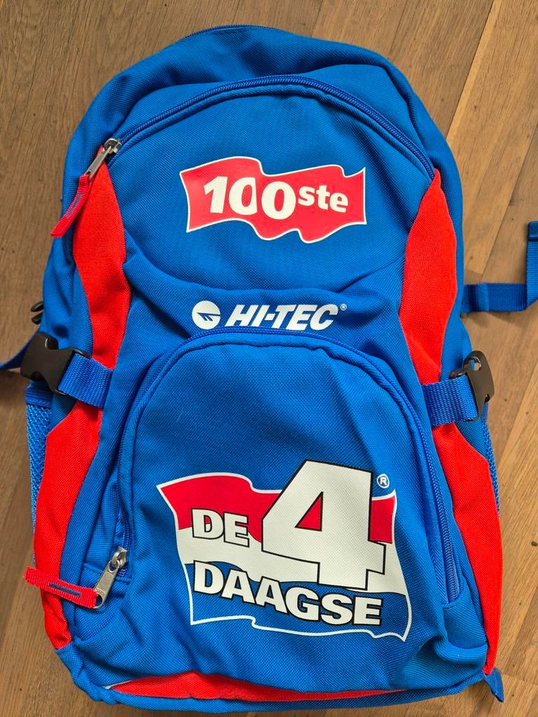 Hi-Tec rugzak 100ste 4Daagse Nijmegen, Sieraden, Tassen en Uiterlijk, Tassen | Rugtassen, Ophalen of Verzenden, Nieuw, Overige merken
