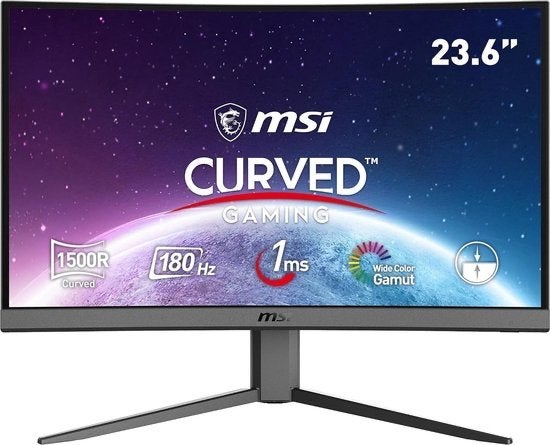 MSI Curved Gaming Monitor  23.6" 180Hz 1ms, Computers en Software, Monitoren, Zo goed als nieuw, 151 t/m 200 Hz, Gaming, Curved