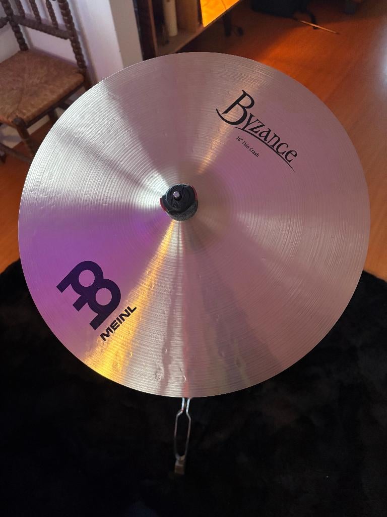 Meinl Byzance 16" Thin Crash, Ophalen, Zo goed als nieuw, Overige merken