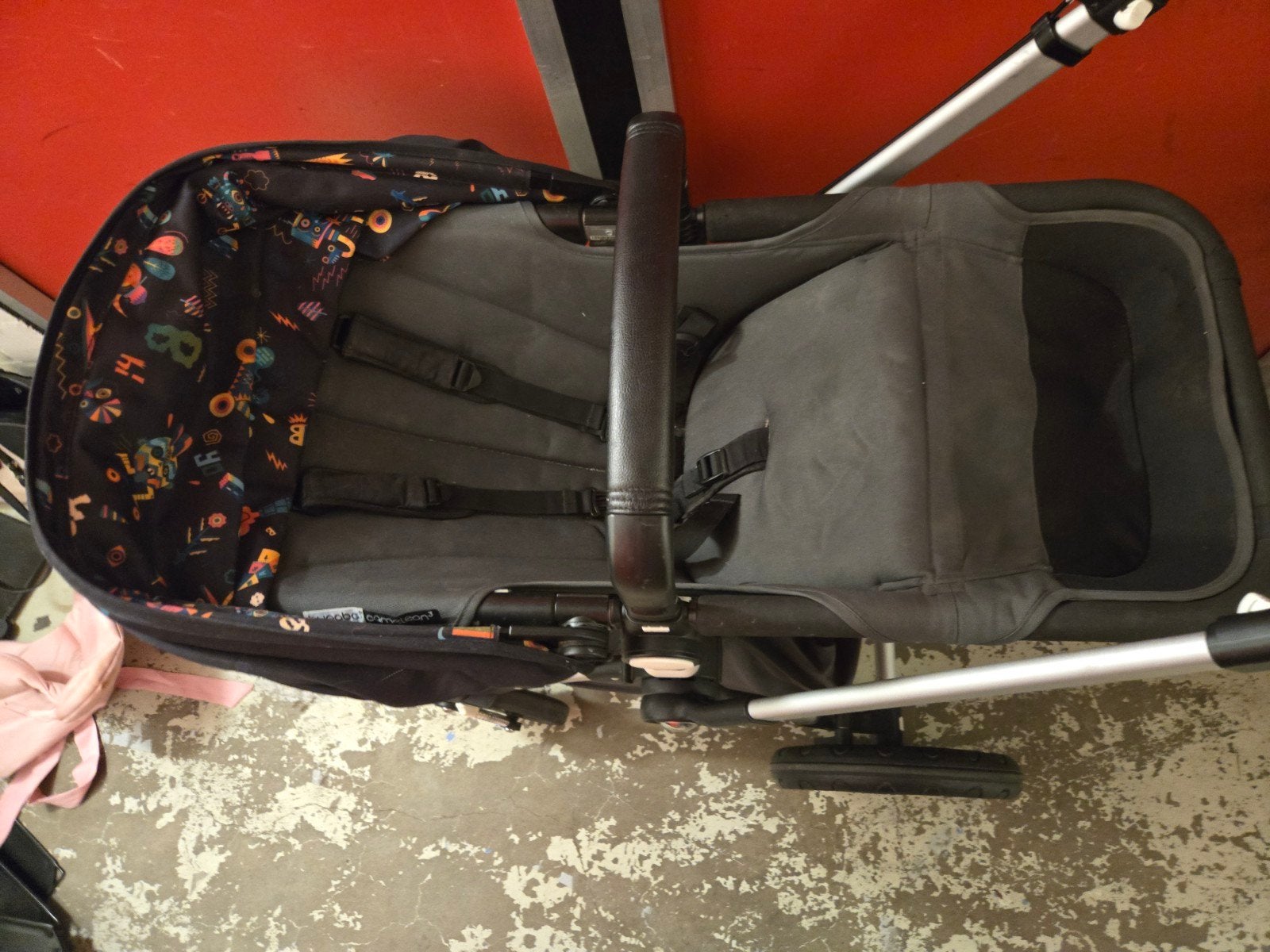 Gebruikte kinderwagen - Comfortabel en compleet, Gebruikt, Kinderwagen, Overige merken, Verstelbare duwstang