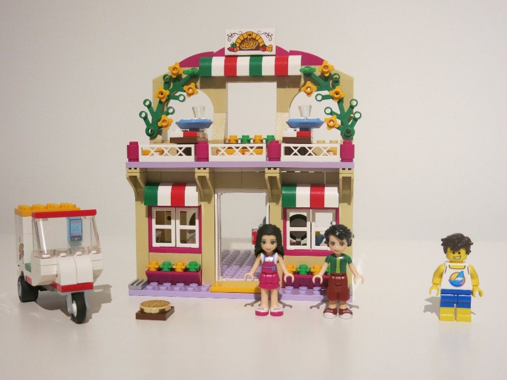 LEGO Friends - 41311 - Heartlake Pizzeria, Gebruikt, Lego, Friends, Ophalen of Verzenden