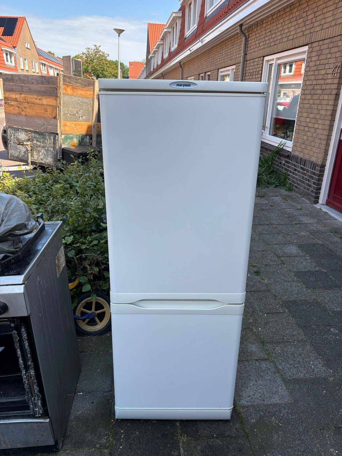 Koelkast met vriesvakken - Marynen, Witgoed en Apparatuur, Koelkasten en IJskasten, 150 tot 200 liter, Gebruikt, Met aparte vriezer