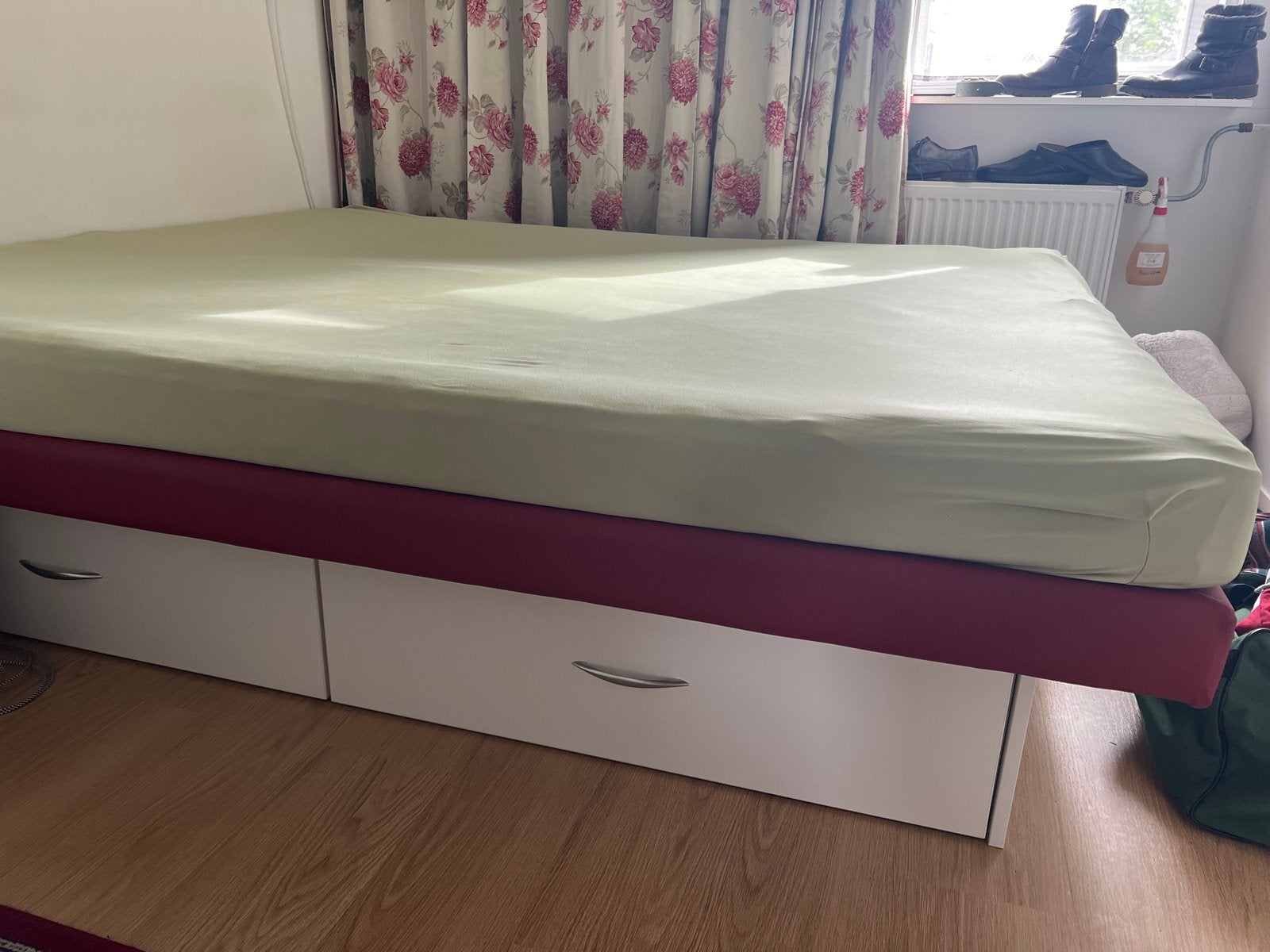Softside waterbed 180x210 cm - Duo matrassen, 8 maanden oud, Huis en Inrichting, Ophalen, Duo-systeem, 210 cm, Tweepersoons