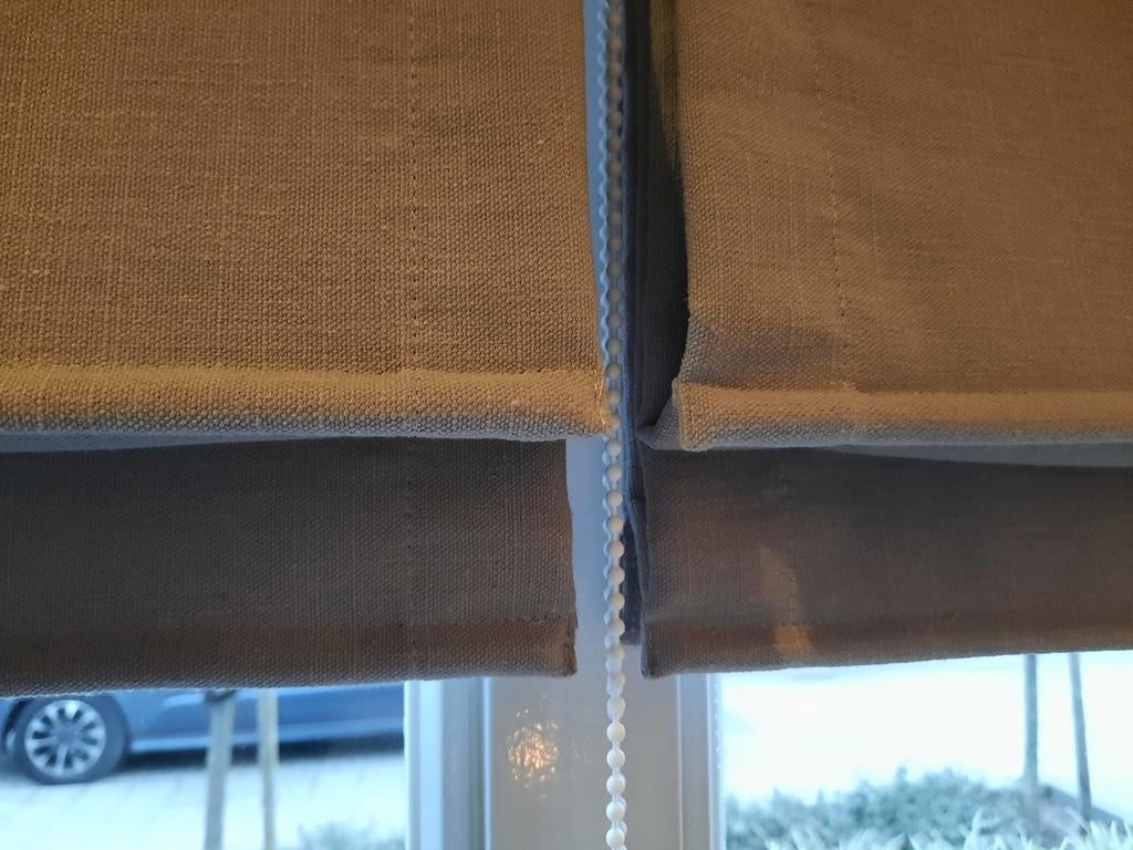 Vouwgordijn 137 x 138, Ophalen, Zo goed als nieuw