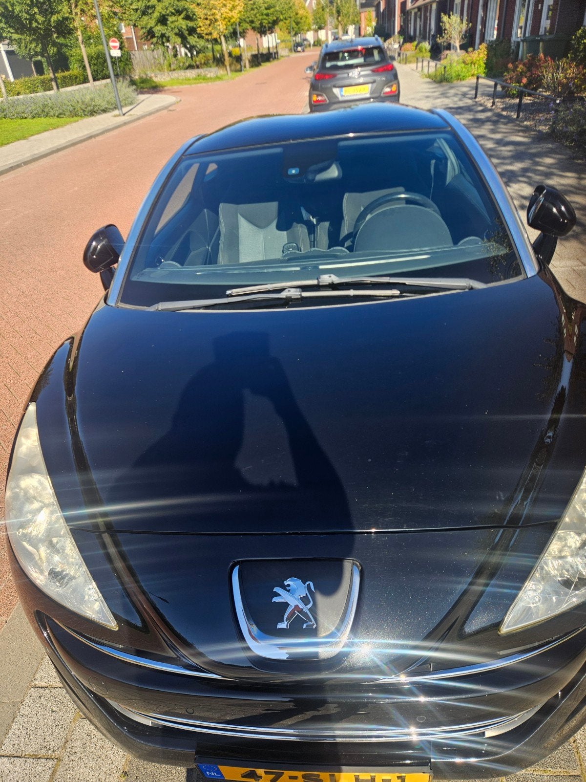Peugeot RCZ 1.6 THP 2011 Zwart, Auto's, Voorwielaandrijving, 4 stoelen, Zwart, Origineel Nederlands