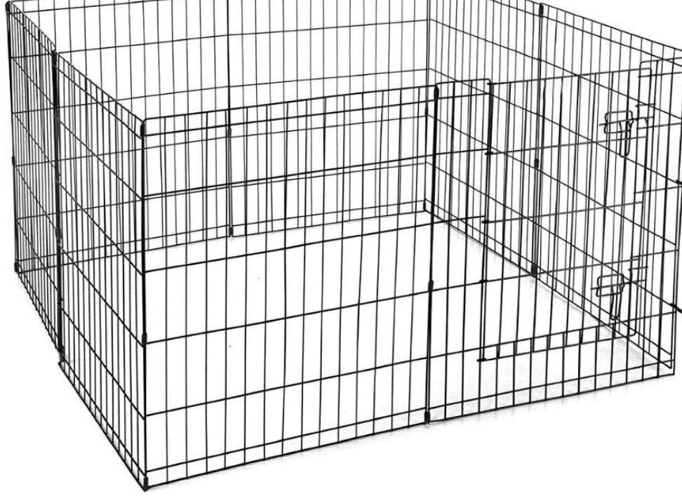 ️ Verplaatsbare Opvouwbare Puppyren L. 4.80m X 60cm hoog, Ophalen, Gebruikt