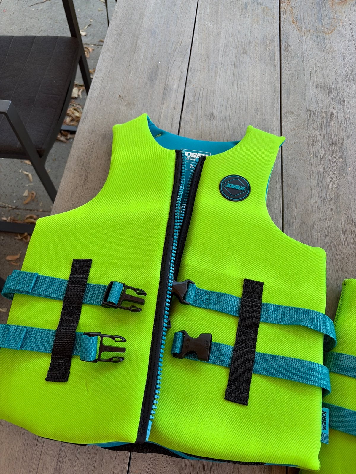 Jobe Neopreen Reddingsvest Jeugd - Maat 164, Ophalen of Verzenden, Zo goed als nieuw, Kind, Reddingsvest of Zwemvest