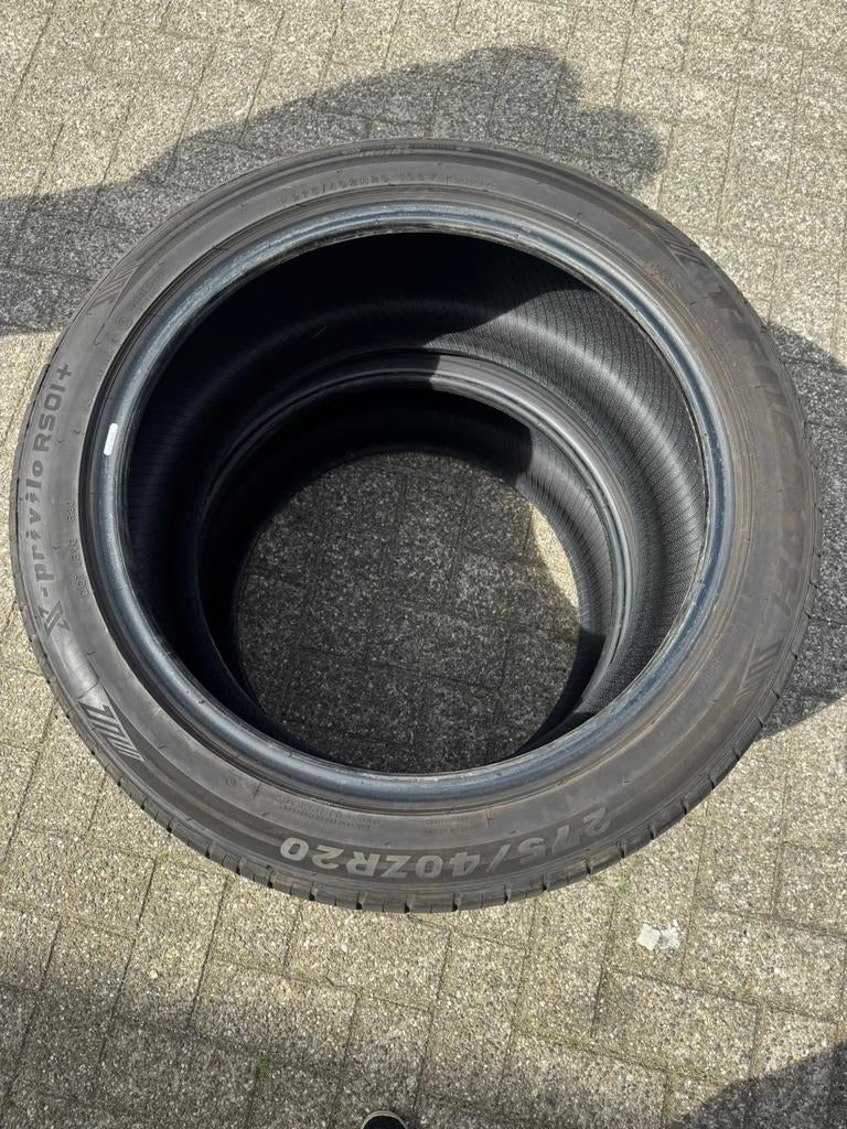 Set zomerbanden BMW x3, Auto-onderdelen, Banden en Velgen, Ophalen of Verzenden, 245 mm, Zomerbanden, Band(en)