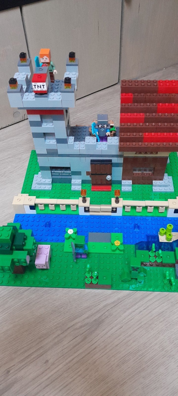 Lego Minecraft 21161 De Crafting Box 3.0 (inclusief doos), Kinderen en Baby's, Gebruikt, Minecraft, Lego, Ophalen of Verzenden