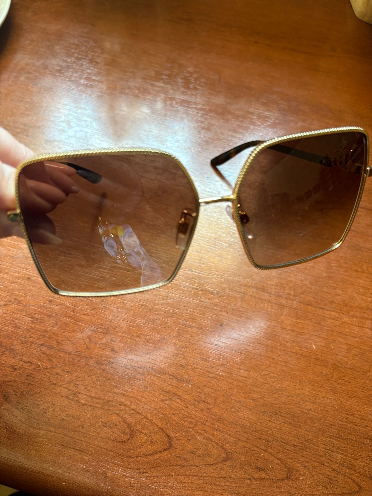 Dolce & Gabbana Zonnebril - Zo goed als nieuw, Zonnebril, Bruin, Ophalen of Verzenden, Zo goed als nieuw