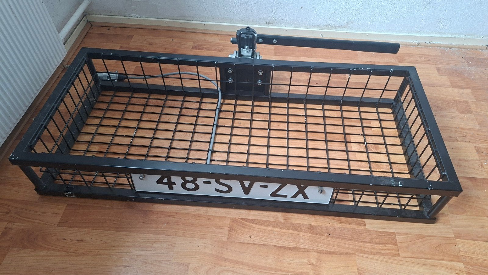 Bagagerek voor trekhaak auto - Handig en stevig, Ophalen