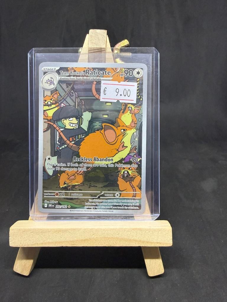 Raticate 202 nm/nm, Ophalen of Verzenden, Zo goed als nieuw
