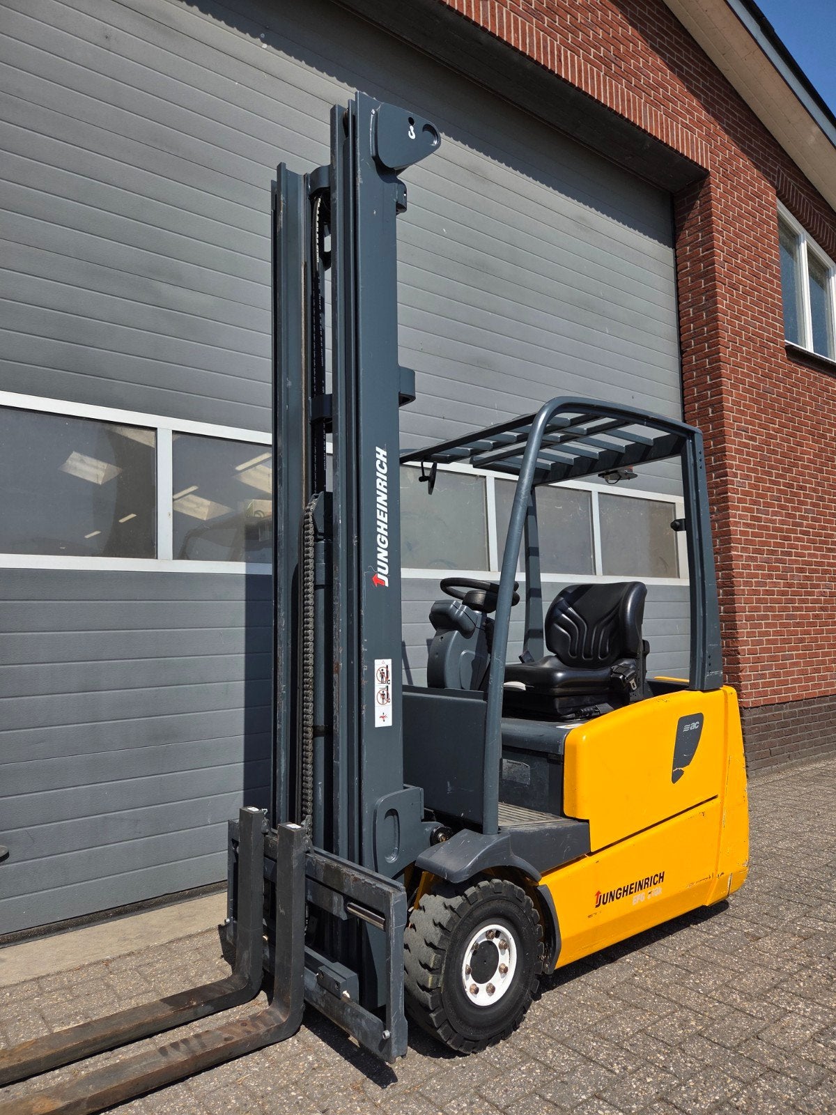 Heftruck Jungheinrich efg216 Triplex Sideshift Freelift 6,5M, Zakelijke goederen, Linde Toyota Hyster Komatsu Nissan jungheinrich Still Halla