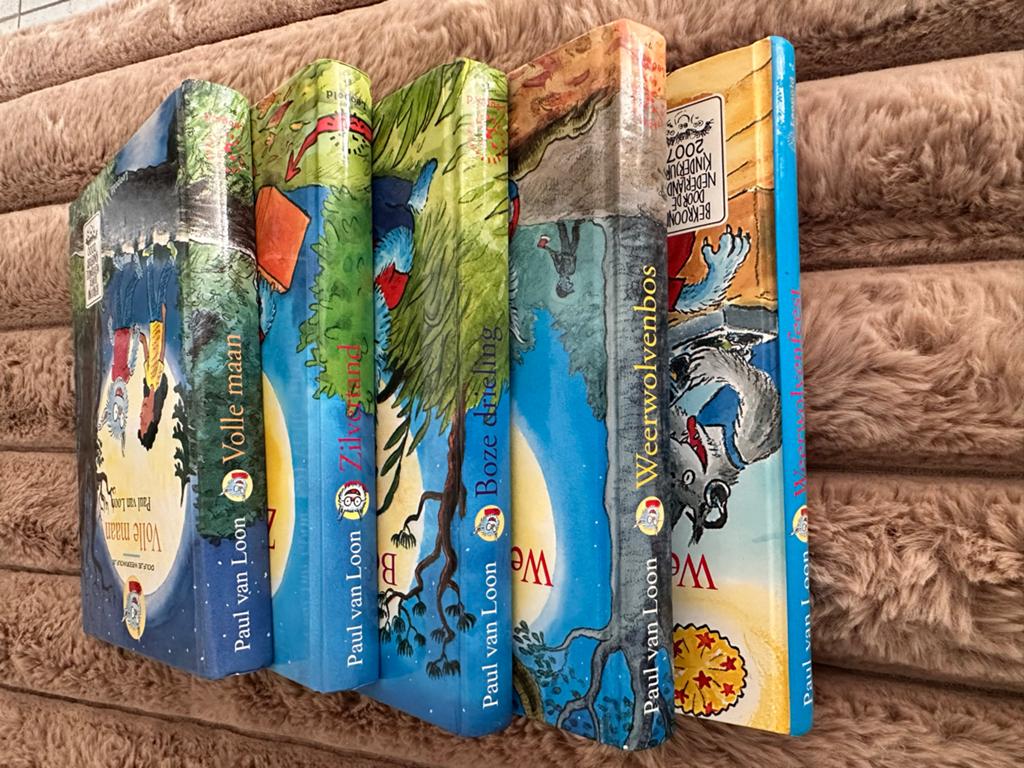 Paul van Loon - Dolfje Weerwolfje boeken (5 stuks), Ophalen of Verzenden