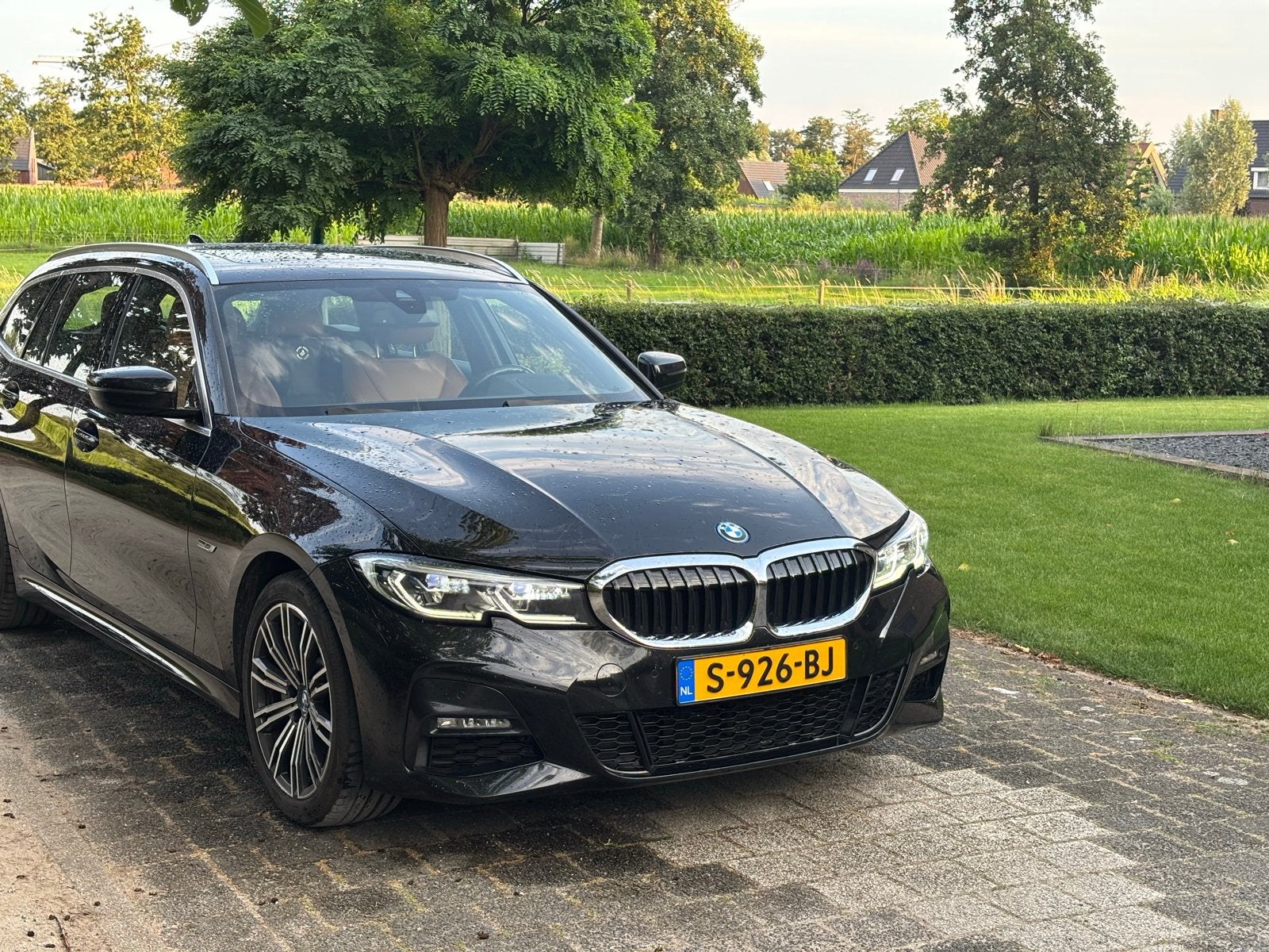 BMW 3-Serie 330e 292pk Aut 2021 Zwart pano, Hud, 1998 cc, Achterwielaandrijving, 4 cilinders, LED verlichting